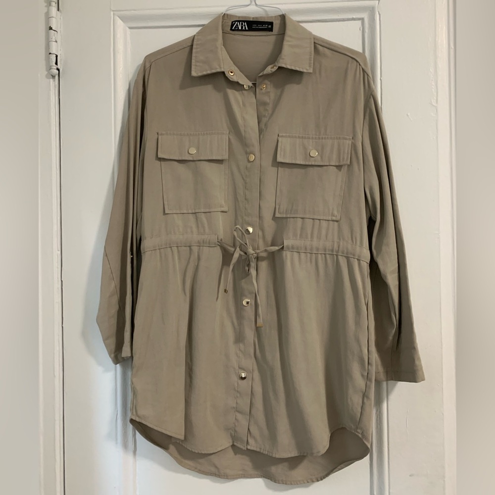 Zara shirt dress - size Small - Picture 2 of 7